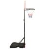 Canasta De Baloncesto Polietileno Blanco 216-250 Cm Vidaxl