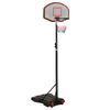 Canasta De Baloncesto Polietileno Negro 216-250 Cm Vidaxl