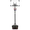 Canasta De Baloncesto Policarbonato Transparente 216-250 Cm Vidaxl