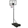 Canasta De Baloncesto Policarbonato Transparente 216-250 Cm Vidaxl