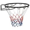 Aro De Baloncesto Acero Negro 45 Cm Vidaxl