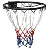 Aro De Baloncesto Acero Negro 39 Cm Vidaxl