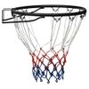 Aro De Baloncesto Acero Negro 39 Cm Vidaxl