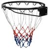 Aro De Baloncesto Acero Negro 39 Cm Vidaxl