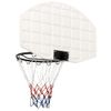 Tablero De Baloncesto Polietileno Blanco 71x45x2 Cm Vidaxl