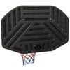 Tablero De Baloncesto Polietileno Negro 109x71x3 Cm Vidaxl