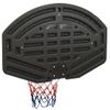 Tablero De Baloncesto Polietileno Negro 90x60x2 Cm Vidaxl