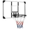 Tablero De Baloncesto Policarbonato Transparente 90x60x2,5 Cm Vidaxl