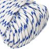 Cuerda De Barco Polipropileno Blanco 3 Mm 50 M Vidaxl