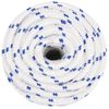 Cuerda De Barco Polipropileno Blanco 20 Mm 100 M Vidaxl