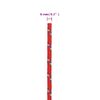 Cuerda De Barco Polipropileno Rojo 6 Mm 25 M Vidaxl