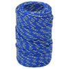 Cuerda De Barco Polipropileno Azul 2 Mm 25 M Vidaxl