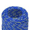 Cuerda De Barco Polipropileno Azul 2 Mm 250 M Vidaxl