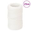 Cuerda De Barco Polipropileno Blanco Intenso 2 Mm 25 M Vidaxl