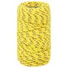 Cuerda De Barco Polipropileno Amarillo 2 Mm 50 M Vidaxl