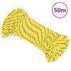 Cuerda De Barco Polipropileno Amarillo 3 Mm 50 M Vidaxl