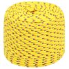 Cuerda De Barco Polipropileno Amarillo 10 Mm 500 M Vidaxl