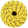 Cuerda De Barco Polipropileno Amarillo 12 Mm 25 M Vidaxl