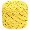 Cuerda De Barco Polipropileno Amarillo 16 Mm 250 M Vidaxl