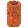 Cuerda De Barco Polipropileno Naranja 2 Mm 25 M Vidaxl