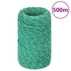 Cuerda De Barco Polipropileno Verde 2 Mm 500 M Vidaxl