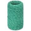 Cuerda De Barco Polipropileno Verde 2 Mm 500 M Vidaxl