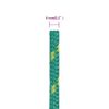 Cuerda De Barco Polipropileno Verde 4 Mm 250 M Vidaxl