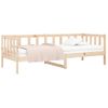 Sofá Cama Madera Maciza De Pino 90x190 Cm Vidaxl