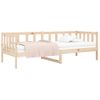 Sofá Cama Madera Maciza De Pino 80x200 Cm Vidaxl