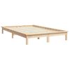 Estructura De Cama Madera Maciza De Pino 120x200 Cm Vidaxl