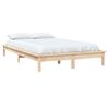 Estructura De Cama De Madera Maciza De Pino 160x200 Cm Vidaxl