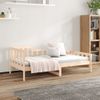 Sofá Cama Madera Maciza De Pino 90x200 Cm Vidaxl