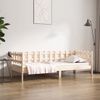 Sofá Cama Madera Maciza De Pino 90x200 Cm Vidaxl