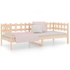 Sofá Cama Madera Maciza De Pino 90x200 Cm Vidaxl