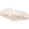 Estructura De Cama De Madera Maciza 90x200 Cm Vidaxl