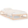 Estructura De Cama De Madera Maciza 100x200 Cm Vidaxl