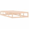 Estructura De Cama De Madera Maciza 100x200 Cm Vidaxl