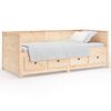 Sofá Cama De Madera Maciza De Pino 100x200 Cm Vidaxl