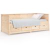 Sofá Cama Madera Maciza De Pino 90x190 Cm Vidaxl