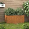 Jardinera De Acero Corten 62x30x29 Cm Vidaxl