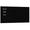 Pizarra Magnética De Pared Vidrio Templado Negro 80x40 Cm Vidaxl