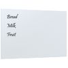 Pizarra Magnética De Pared Vidrio Templado Blanco 60x40 Cm Vidaxl