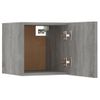 Muebles Para Tv De Pared 8 Uds Gris Sonoma 30,5x30x30 Cm Vidaxl