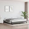 Estructura De Cama Tela Gris Oscuro 180x200 Cm Vidaxl