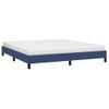 Estructura De Cama Tela Azul 180x200 Cm Vidaxl