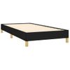 Estructura De Cama De Tela Negro 90x190 Cm Vidaxl