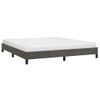 Estructura De Cama De Terciopelo Gris Oscuro 180x200 Cm Vidaxl