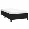 Estructura De Cama De Tela Negro 80x200 Cm Vidaxl