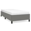 Estructura De Cama De Tela Gris Oscuro 100x200 Cm Vidaxl