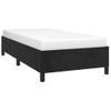 Estructura De Cama De Terciopelo Negro 80x200 Cm Vidaxl